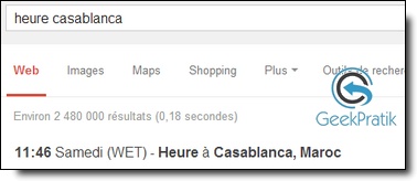 Google-heure