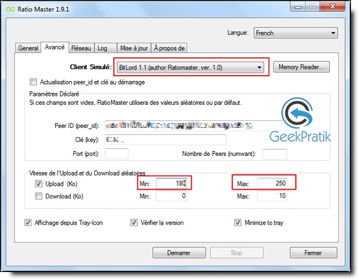 RatioMaster : Comment augmenter son ratio sur torrent T411 avec RatioMaster ?