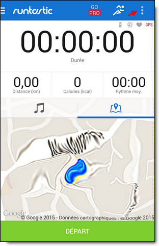 Runtastic Etape 1