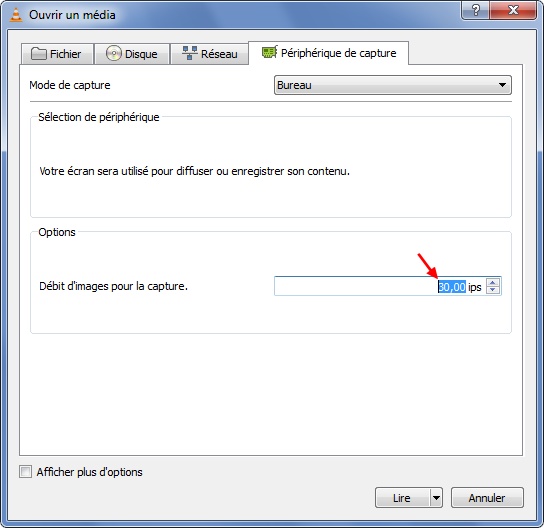 VLC Média Player (Frequence)