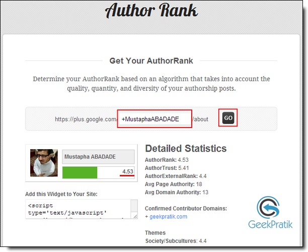 Author Rank