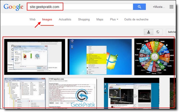 google images geekpratik