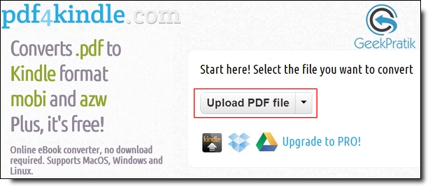 pdf4kindle