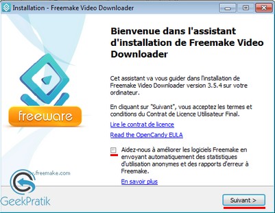 Freemake video downloader Installation 1