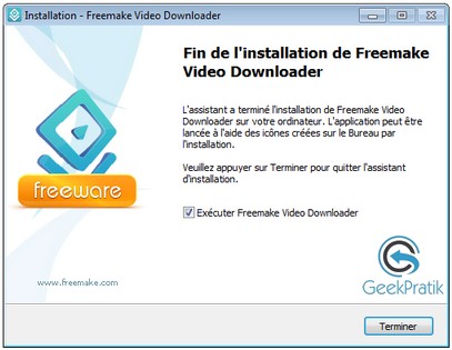Freemake video downloader Installation 5
