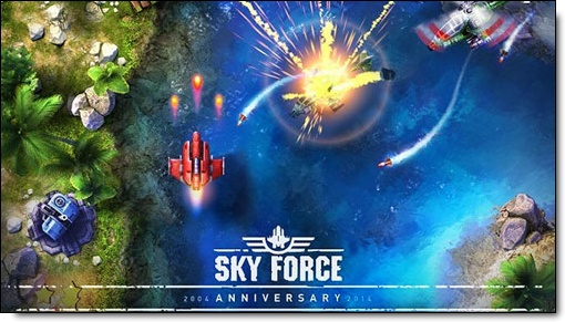 Le jeu : Sky Force 2014